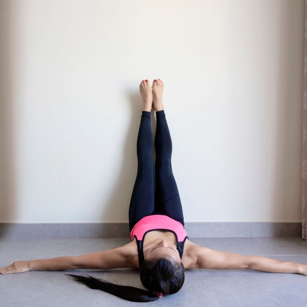 Legs Up the Wall Pose